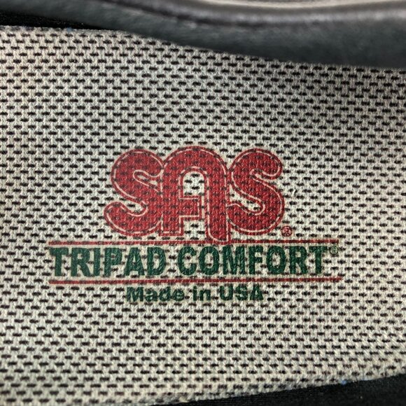 SAS Women's Size 9.5M Roamer Black Leather Mary Jane Hook & Loop Comfort Shoes - Picture 15 of 16